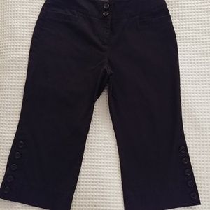 Classiques Entier Black Capri Pants